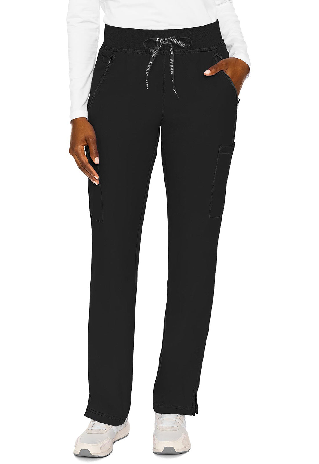 Women's Zipper Pant - Black